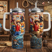 Load image into Gallery viewer, "Set Sail on an Ocean Adventure!" - Personalized Ocean Adventure Crew Tumbler - Perfect Gift for Fans of Adventure &amp; Fun Tumbler Cup PopCulturePrints
