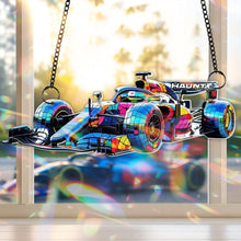 Load image into Gallery viewer, Embrace Your Speed: Master The Speed Suncatcher Ornament - Personalized Gift for Auto Racing Fans Ornament PopCulturePrints
