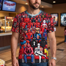 Load image into Gallery viewer, “Get Ready for the Movie Marathon!” - Personalized Funny Shirt for Movie Lovers
