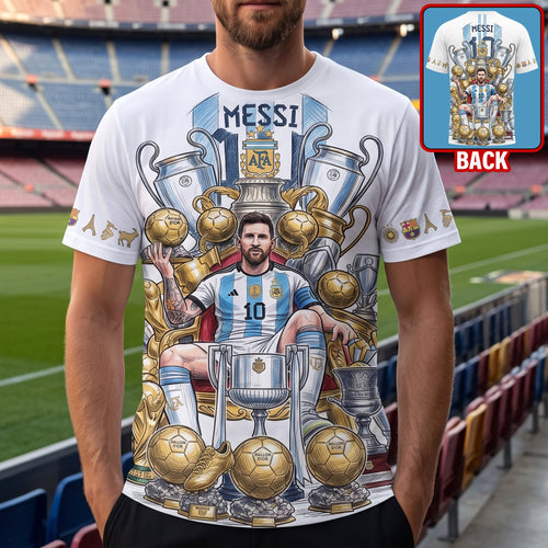 Celebrate Soccer Greatness with Our King Player Sport Shirt - Personalized Gifts for Soccer Lovers AOP Products PopCulturePrints