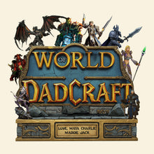 Load image into Gallery viewer, &quot;Level Up Your Dad&#39;s Game!&quot; - Personalized Acrylic Plaque - Gift for Game Loving Dad, Grandpa, or Gaming Enthusiast Shaped Plaques PopCulturePrints
