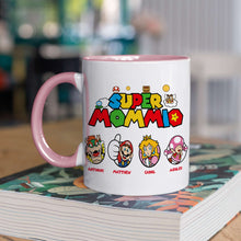 Load image into Gallery viewer, Super Mom Personalized Coffee Mug for Mother&#39;s Day Coffee Mug PopCulturePrints
