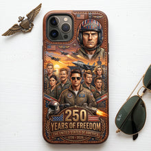 Load image into Gallery viewer, "Celebrate Freedom with Style" - Anniversary Personalized Phone Case - Custom Gift for Military Enthusiasts, Friends, Family Phone Case PopCulturePrints
