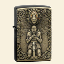 Load image into Gallery viewer, Embrace Your Faith: Knight of Faith Lighter - Personalized Gifts for Christians Lighter PopCulturePrints

