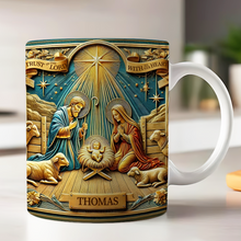 Load image into Gallery viewer, Personalized Jesus Lover Coffee Mug - Trust In The Lord Coffee Mug PopCulturePrints
