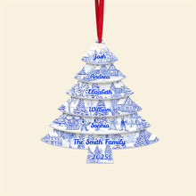 Load image into Gallery viewer, Create Lasting Memories This Christmas - Personalized Family Christmas Tree Ornament Ornament PopCulturePrints
