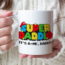 Load image into Gallery viewer, Personalized Super Dad Mug - Custom Gift for Family Coffee Mug PopCulturePrints
