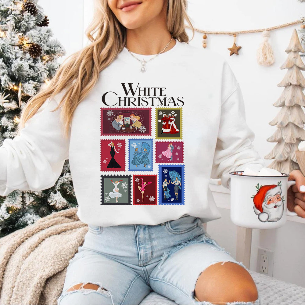 Classic Movie Fan Christmas Sweatshirt