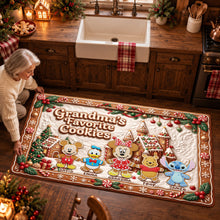 Load image into Gallery viewer, Make Memories with Grandma's Favorite Cookies Runner Rug - Personalized Holiday Gift
