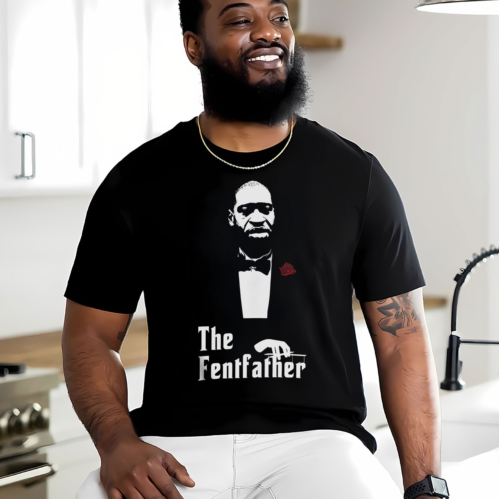 George Floyd Tribute Shirt - The Fentfather Shirts PopCulturePrints