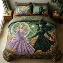 Load image into Gallery viewer, Magical Friendship Quilt Bedding Set - A Personalized Gift for Dreamers and Friends Bedding Set PopCulturePrints

