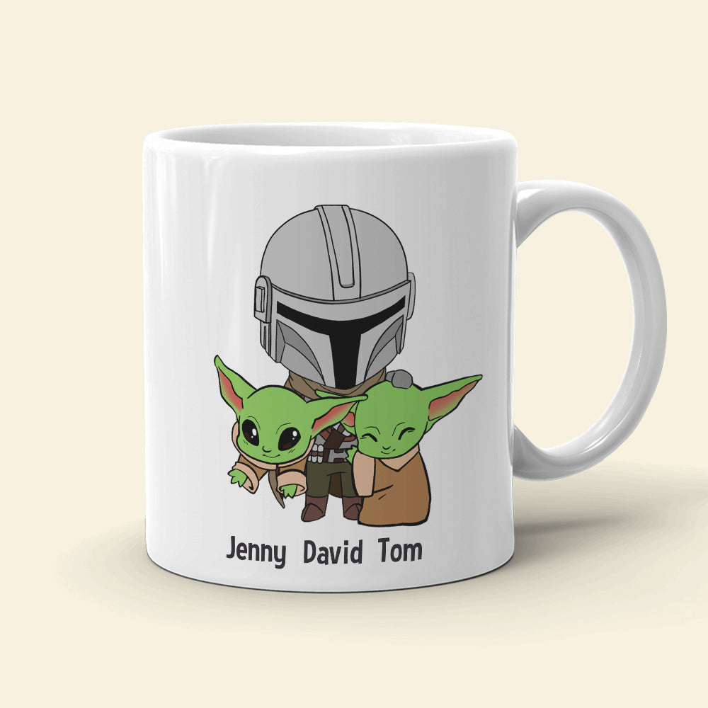 Personalized Best Dada Lorian Mug - Custom Family Gift Coffee Mug PopCulturePrints