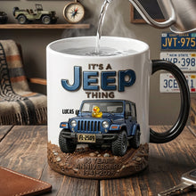 Load image into Gallery viewer, It's a Jeep Thing - Personalized Off-Road Magic Coffee Mug for Jeep Lovers
