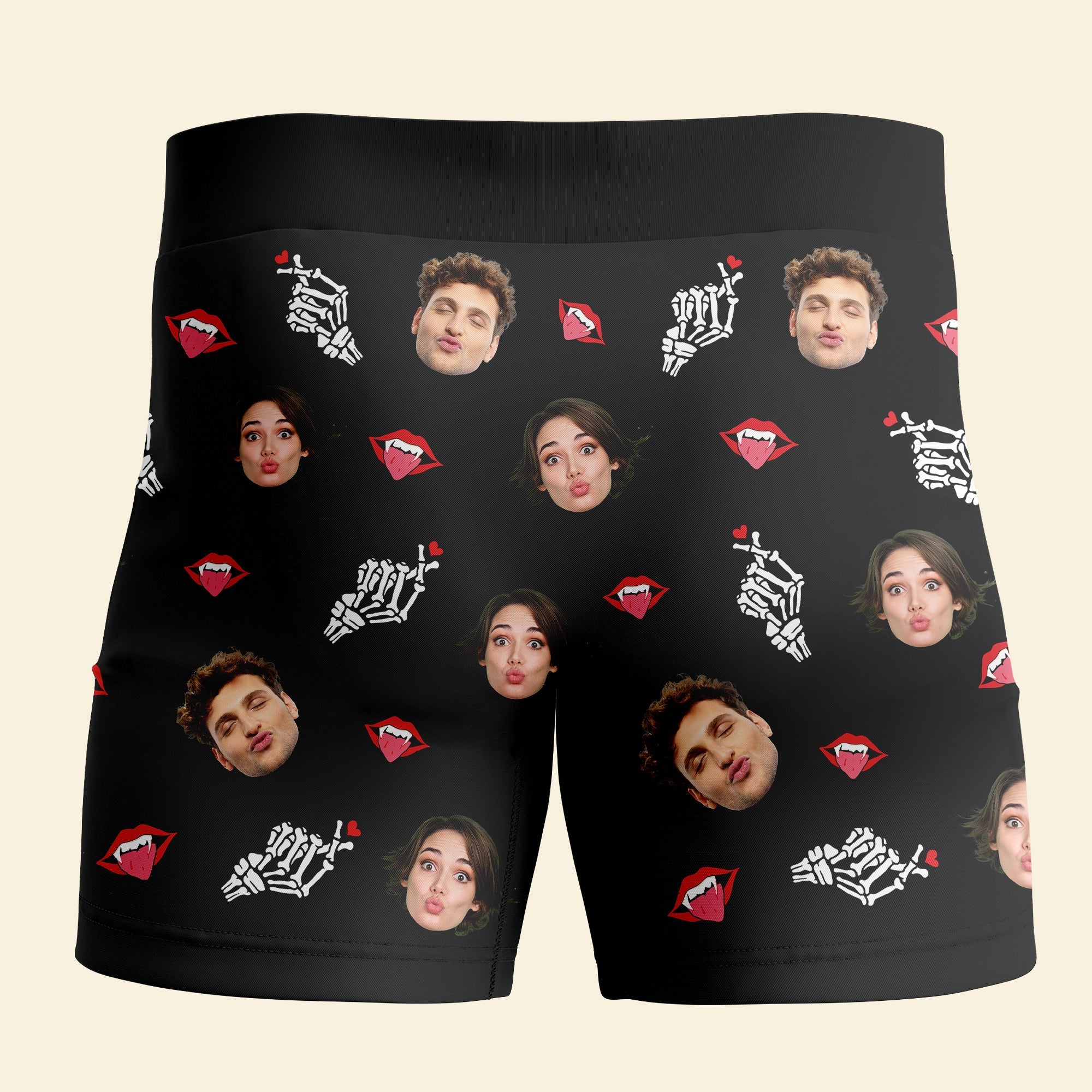 Personalized Blooming Together Poster for Older Couples Boxer Briefs PopCulturePrints