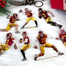 Load image into Gallery viewer, Personalized American Football Ornaments - Custom Photo Gifts for Football Enthusiasts
