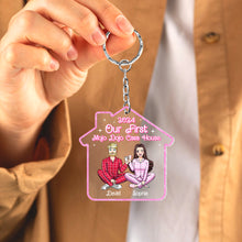 Load image into Gallery viewer, Our First Mojo Dojo Casa House Keychain - Personalized Gift for Couples Keychains PopCulturePrints
