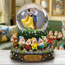Load image into Gallery viewer, “And They Lived Happily Ever After” - Fairy Tales Couple Acrylic Plaque Personalized Gift for Couples Shaped Plaques PopCulturePrints
