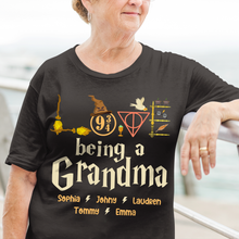 Load image into Gallery viewer, Personalized Harry Potter Grandma T-Shirt
