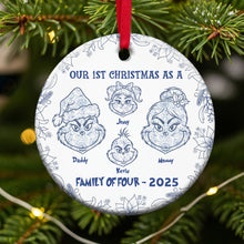 Load image into Gallery viewer, &quot;Celebrate the Spirit of the Road with Custom Touch&quot; - Personalized Christmas Ornament for Truck Drivers Ornament PopCulturePrints
