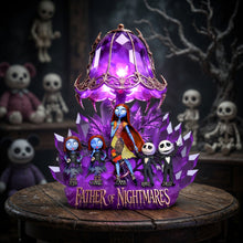 Load image into Gallery viewer, "Illuminate His Heart with Gothic Shadow Father" - Personalized Acrylic Light Box for Dad Light Box PopCulturePrints
