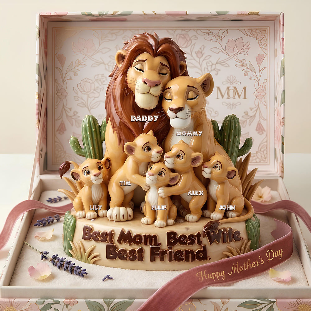 Best Mom Acrylic Plaque - Personalized Gift for Mother's Day Shaped Plaques PopCulturePrints