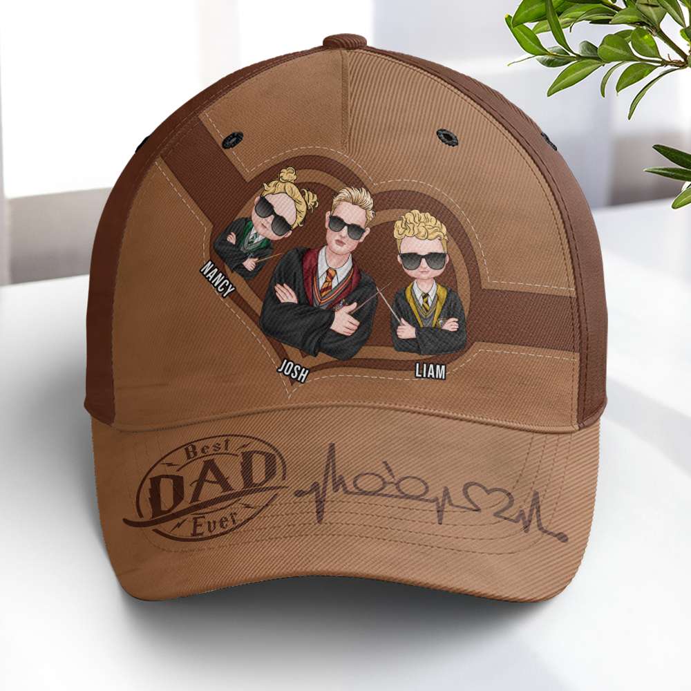 Personalized Best Dad Ever Harry Potter Themed Cap