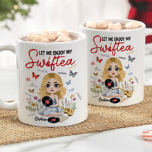 Load image into Gallery viewer, Personalized Horror Family Wood Sign - Come On In If You Dare Coffee Mug PopCulturePrints
