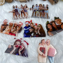 Load image into Gallery viewer, Personalized Friends Photo Ornament - Unique Gift Keepsake Ornament PopCulturePrints
