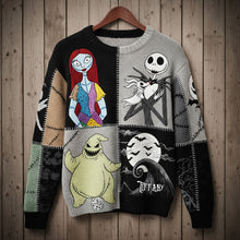 Load image into Gallery viewer, Embrace the Spookiness - Kooky Town Pajama Set, Personalized Gift for Horror Lovers Pajama Set PopCulturePrints
