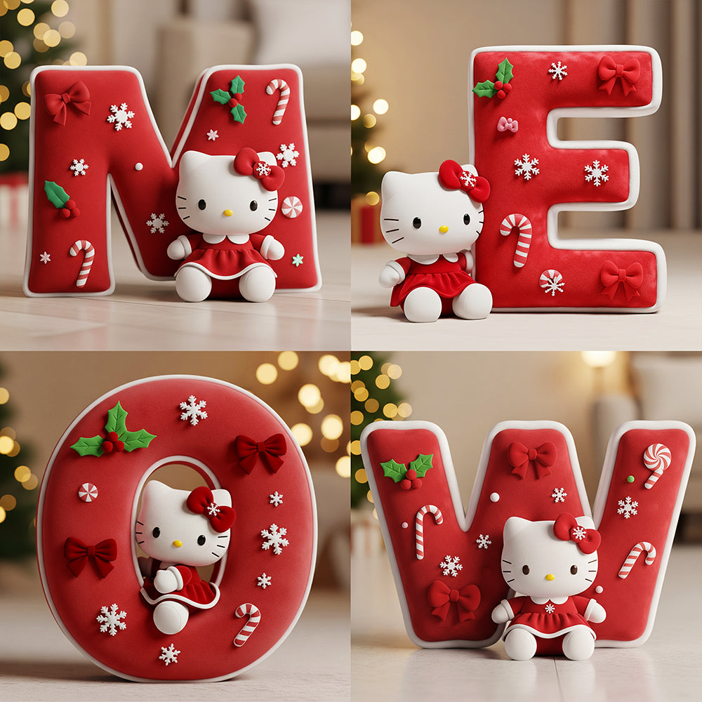“Cozy Up This Christmas!” - Cute Christmas Custom Shape Pillow - Personalized Gift for Kids Pillow PopCulturePrints