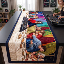 Load image into Gallery viewer, Funny Jesus Quilted Table Runner - Personalized Gifts For Family 05tota140826 Quilted Table Runner PopCulturePrints

