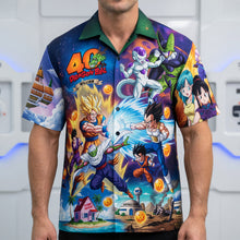 Load image into Gallery viewer, Unleash Your Inner Hero with Our Legendary Fight Hawaiian Shirt - Personalized Gift for Dragon Ball Fans Hawaiian Shirts PopCulturePrints
