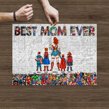 Load image into Gallery viewer, Best Mom Ever - Personalized Jigsaw Puzzle for Loved Ones Jigsaw Puzzles PopCulturePrints
