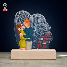 Load image into Gallery viewer, Personalized 3D LED Light - Perfect Love Keepsake for Couples Led Night Light PopCulturePrints
