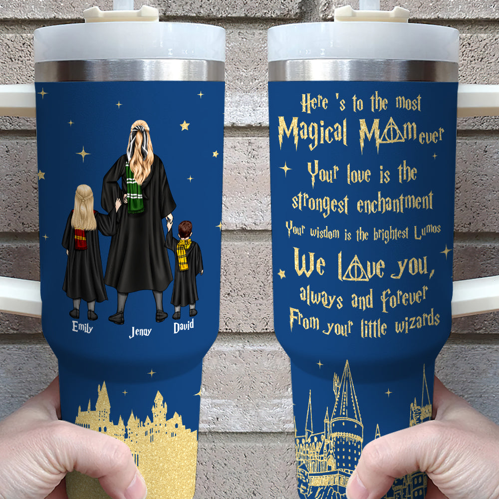 Personalized Magical Mom Tumbler