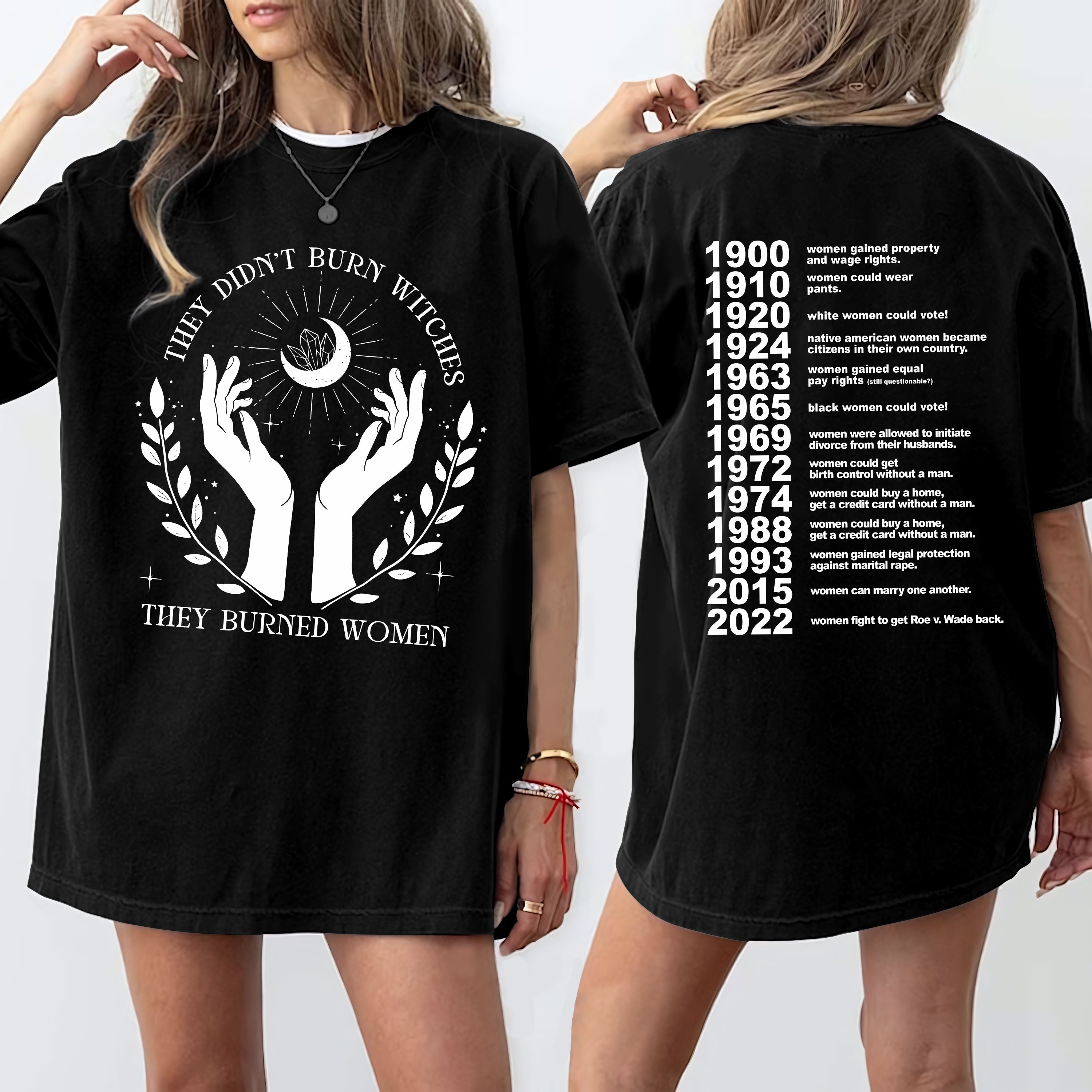 Empowering Women History T-Shirt Shirts PopCulturePrints