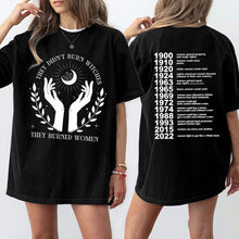 Load image into Gallery viewer, Empowering Women History T-Shirt Shirts PopCulturePrints
