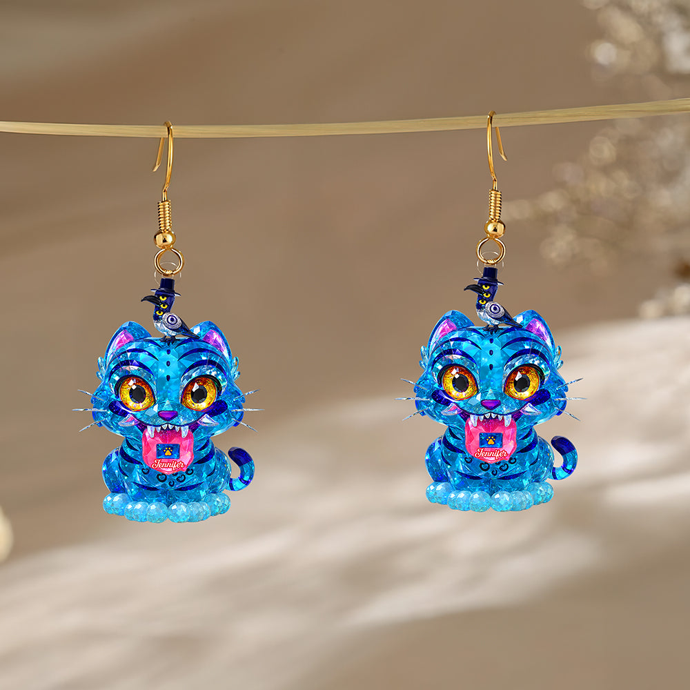 Embrace Your Inner Fantasy with Customizable Fantasy Acrylic Earrings - Perfect Gift for Animation Enthusiasts Earrings PopCulturePrints