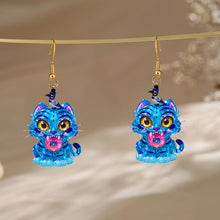 Load image into Gallery viewer, Embrace Your Inner Fantasy with Customizable Fantasy Acrylic Earrings - Perfect Gift for Animation Enthusiasts Earrings PopCulturePrints
