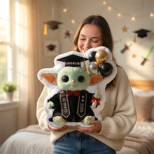 Load image into Gallery viewer, Celebrate Achievements with Our Cute Graduation Scholar Shaped Pillow - Personalized Gift for Graduation Pillow PopCulturePrints

