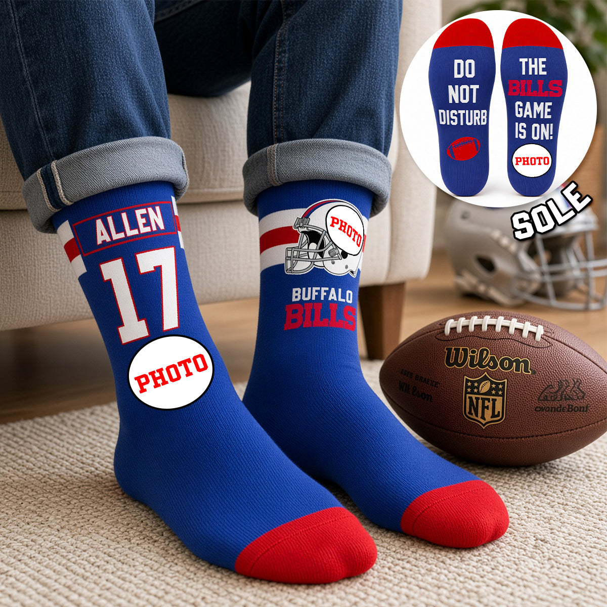 Unleash the Competitive Spirit - Custom Middle Tube Socks for Sports Lovers