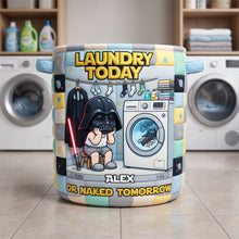 Load image into Gallery viewer, Space Warrior Quilted Laundry Basket - Personalized Gifts 02todh090726 Laundry Basket PopCulturePrints
