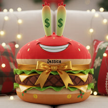 Load image into Gallery viewer, Transform Your Home with a Funny Burger Custom Shape Pillow - Personalized Kids Gift Pillow PopCulturePrints
