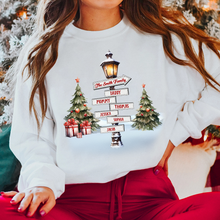 Load image into Gallery viewer, Custom Family Christmas Sweatshirt - Festive Holiday Gift
