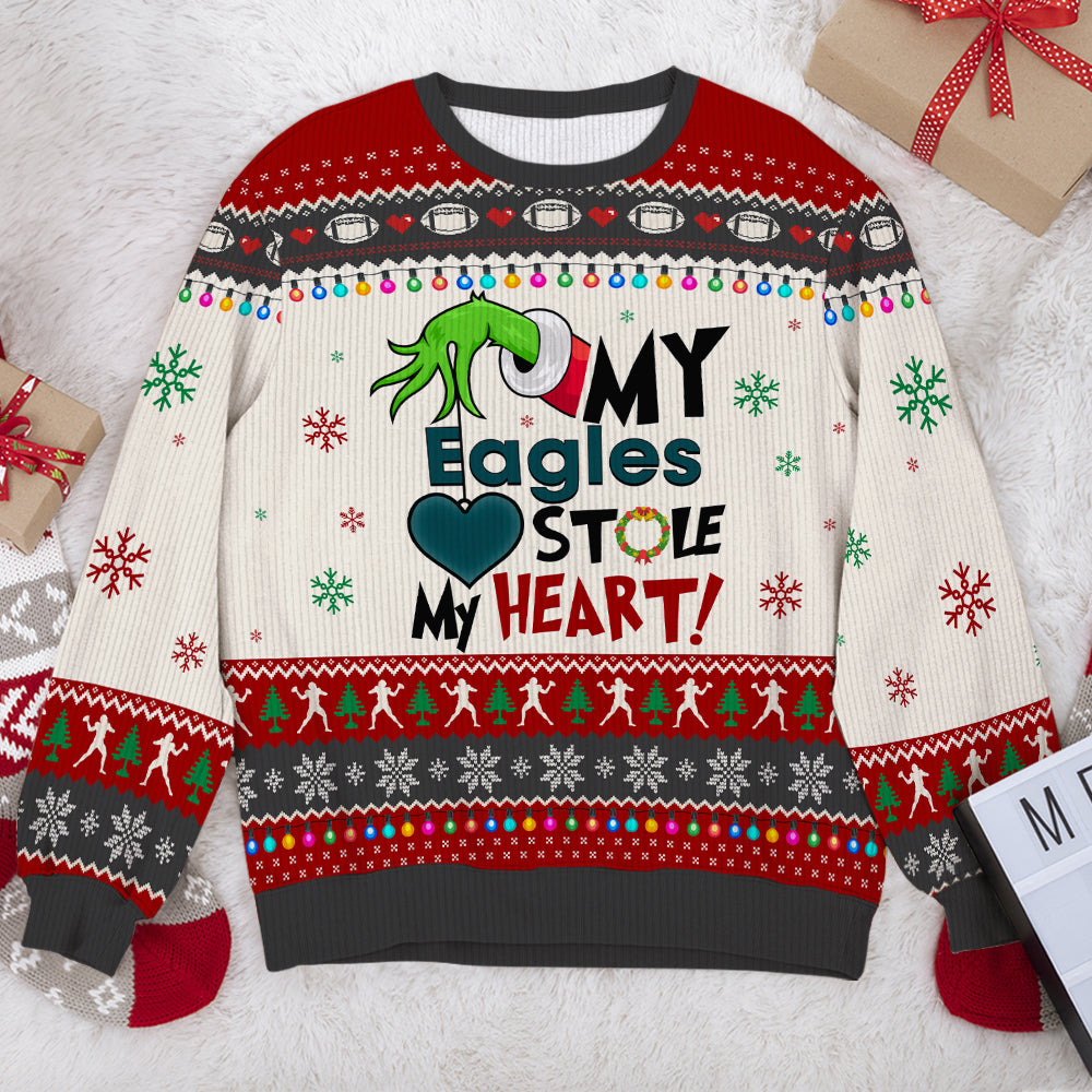 Personalized Ugly Christmas Sweater for 49ers Fans