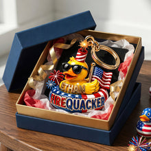 Load image into Gallery viewer, "Celebrate Freedom with Every Jingle!" - Personalized Keychain for Patriots - 4th of July Gift for Friends, Family, and Loved Ones
