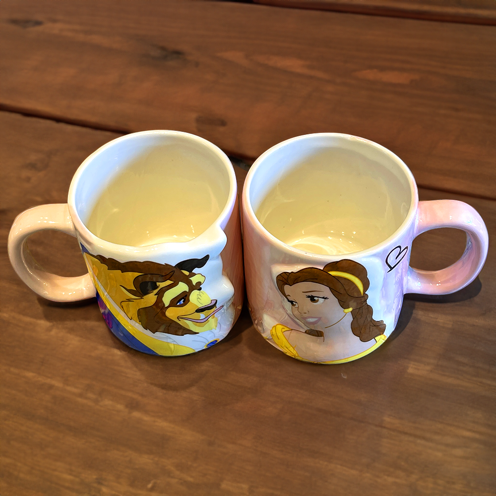 Enchanted Couple Mug Set - Perfect Valentine's Day Gifts for Lovers of Fairy Tales Coffee Mug PopCulturePrints