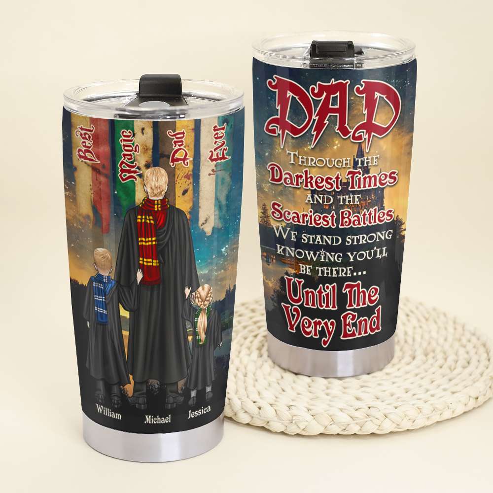 Custom Magic Mom Tumbler - Personalized Gift for Mother's Day Tumbler Cup PopCulturePrints