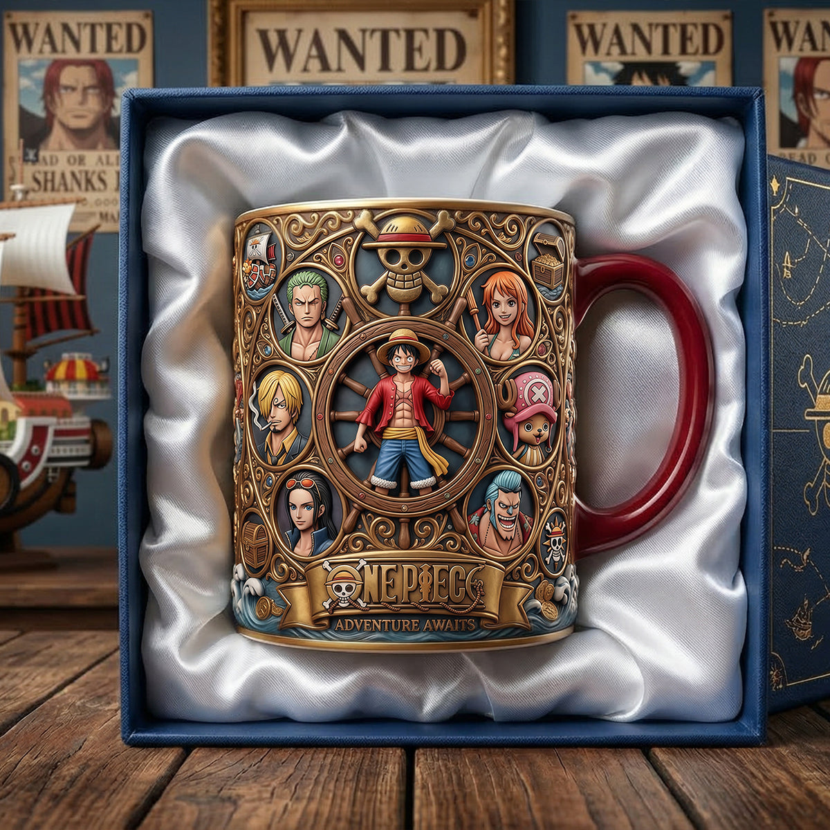 Adventure Awaits: Funny Pirates Life Coffee Mug - Personalized Gift for Cosmic Lovers Coffee Mug PopCulturePrints