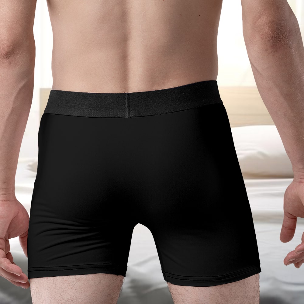 Personalized Men's Boxers - Carrot Bunny Design | Valentine's Day Gifts Boxer Briefs PopCulturePrints